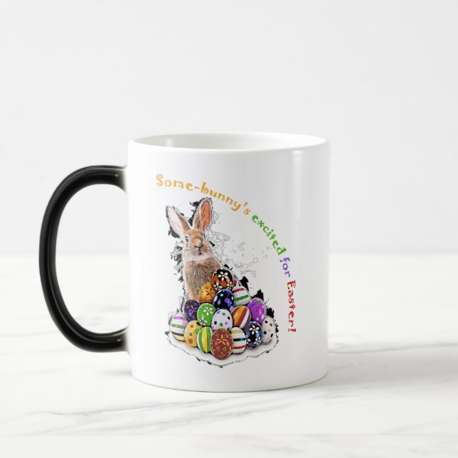Mug Magic Certains-lapins sont excités pour Pâques ! (Gauche)