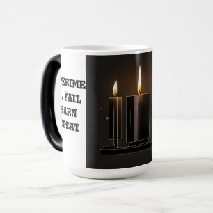Mug Magic Chandelles de Shabbat Force d'illumination des icô