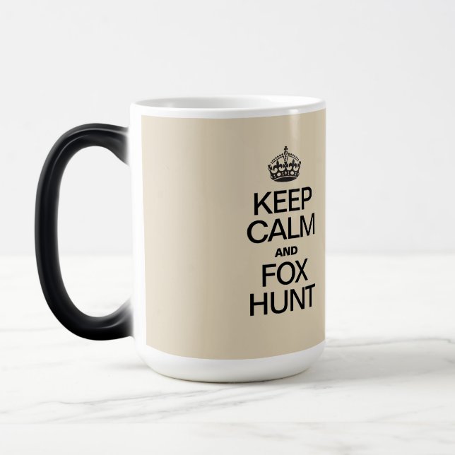 Mug Magic Chasse au renard calme (Gauche)