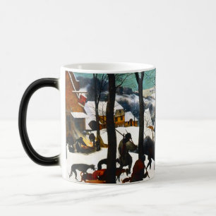 Mug Magic Chasseurs dans le paysage de neige Pieter Bruegel