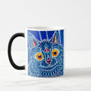 Mug Magic Chat gothique bleu