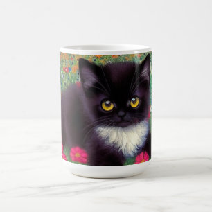 Mug Magic Chat smoking Gustav Klimt