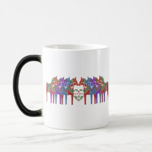 Mug Magic Chevaux de Dala scandinaves Dieu juil Noël