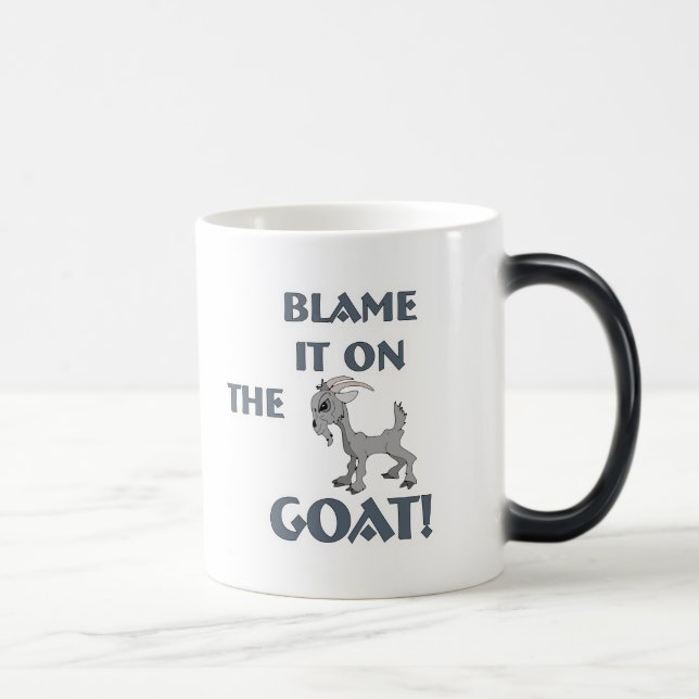 Mug Magic Chèvre, chèvre et boisson (Droite)