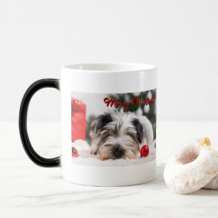 Mug Magic Chien de Noël Terrier Mignonne adorable Fun