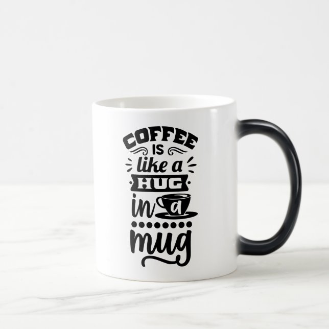 Mug Magic Citation de café (Droite)