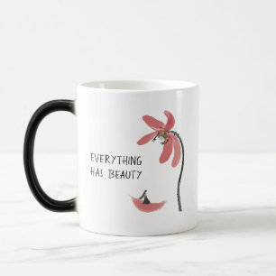 Mug Magic Citation de la philosophie des fleurs de Zen Lotus
