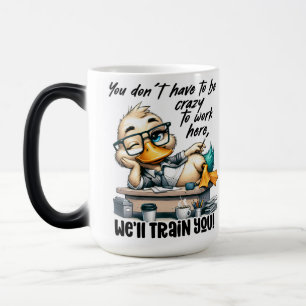 Mug Magic Citation drôle/sarcastique sur la vie de bureau