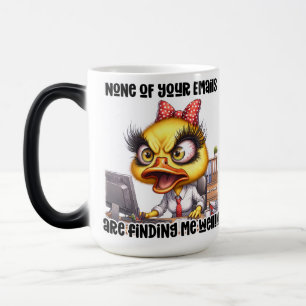 Mug Magic Citation drôle/sarcastique sur la vie de bureau