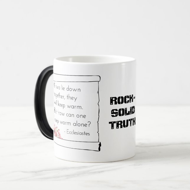 Mug Magic Citation Ecclesiastes (Devant gauche)
