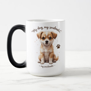 Mug Magic Citation mignonne de chiot (15 oz)