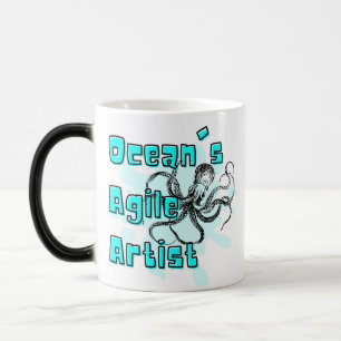 MUG MAGIC CITE OCTOPUS, ARTISTE OCEAN AGILE