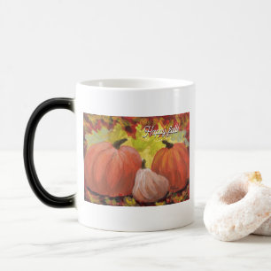 Mug Magic Citrouilles de Thanksgiving #1 Automne Feuilles d'