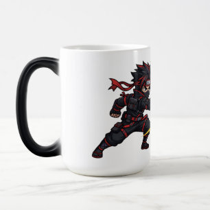 Mug Magic Claw Strike Ninja contre Monstre Chibi Jeu de Rôle