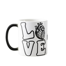 Cœur humain anatomique LOVE