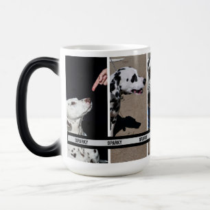 Mug Magic Collage photo pour animal de compagnie personnalis