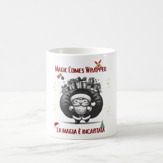 Mug Magic Comes Wrapped – Bilingual Christmas Design