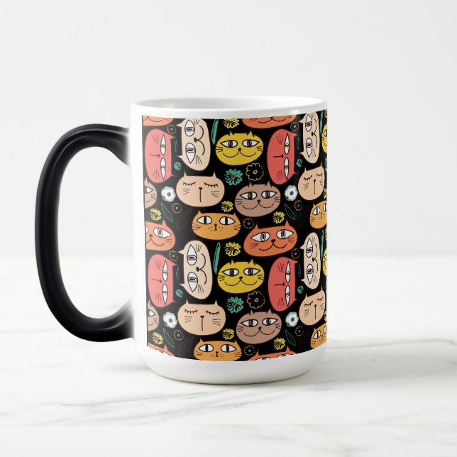 Mug Magic Conception de chats (Gauche)