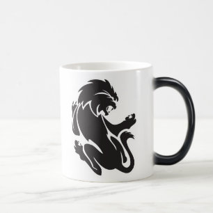 Mug Magic Conception de tatouage Lion Tribal