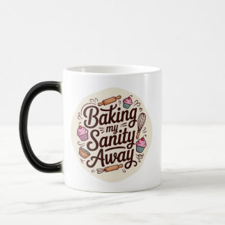 Mug Magic Conception de typographie de citation de pâtisseri