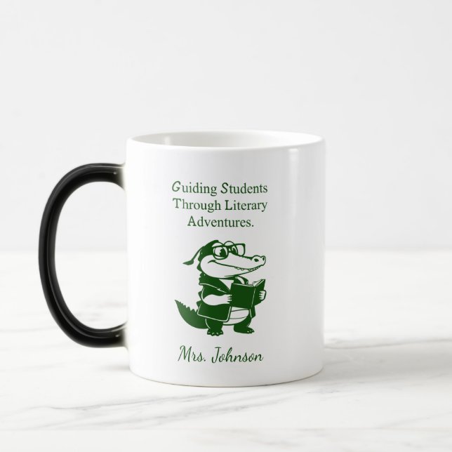 Mug Magic Conception d'enseignant d'anglais pour aventures l (Gauche)