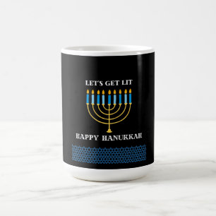 Mug Magic Conception drôle et mignonne de menorah de Hanukka