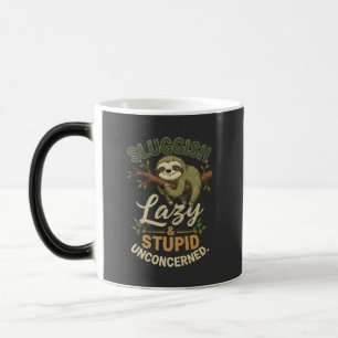 Mug Magic Conception Graphique D'humour Drôle Paresseux Sarc
