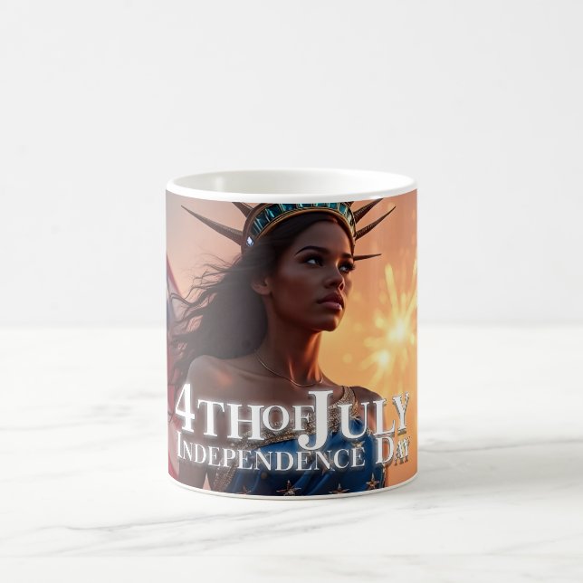 Mug Magic Conception splendide du 4 juillet - Feux d'artific (Centre)