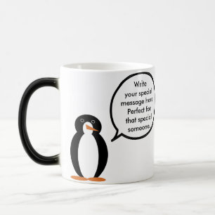 Mug Magic Costume de naissance parlant Mme Pingouin Personna