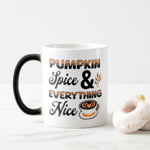 Mug Magic Couleurs d'automne   Épices Citrouilles et tout Ni