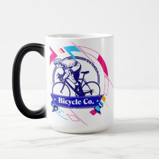 Mug Magic Coureur de vélo rétro 