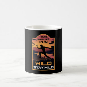 Mug Magic Course à pied sur sentier en plein air 