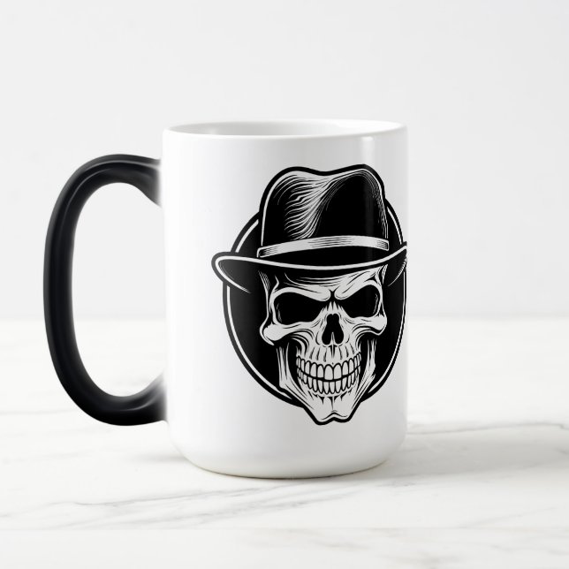 Mug Magic Crâne Fedora (Gauche)