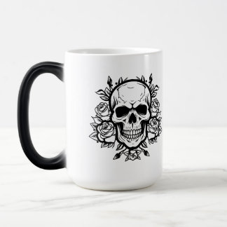 Mug Magic Crâne & Roses