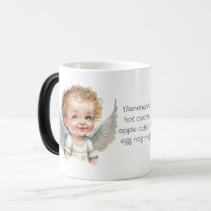Mug Magic Créez Votre Propre Ange de Noël Bébé Souriant