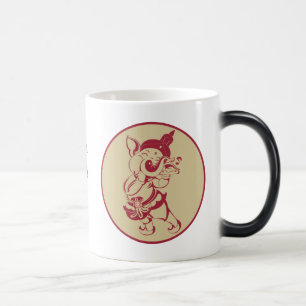 Mug Magic Créez votre propre flux Ganesh rouge et or
