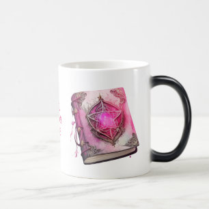 Mug Magic Créez votre propre Grimoire rose Pentacle