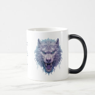 Mug Magic Créez Votre Propre Loup Violet Méchant