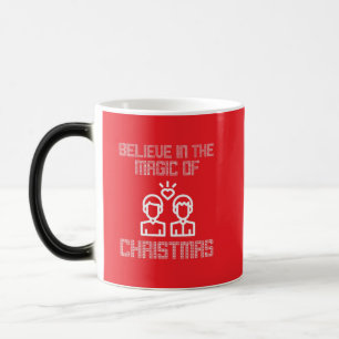 Mug Magic croire en la magie de noël hommes