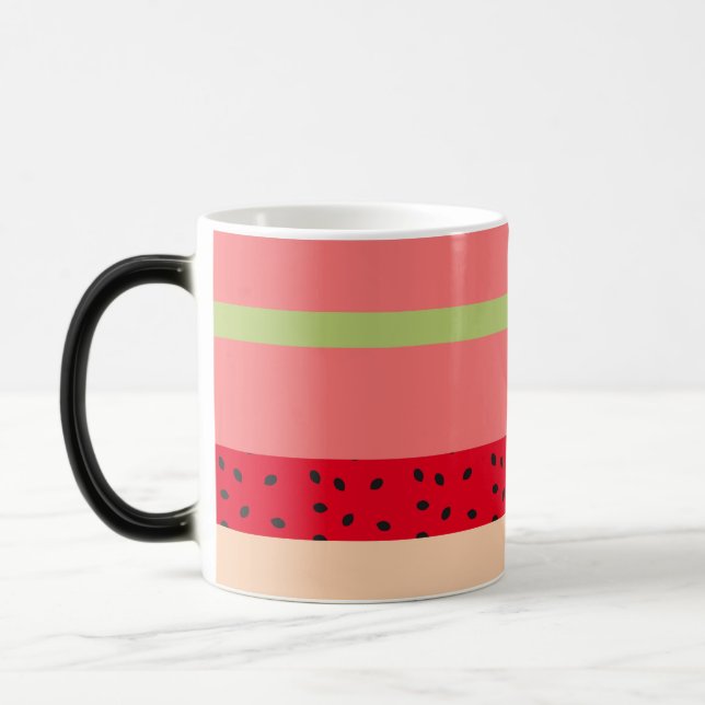 Mug Magic Cuisine de fruit de pastèque mignonne (Gauche)