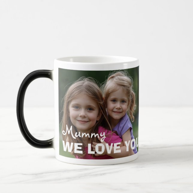 Mug Magic Customized with 2 and text (Gauche)