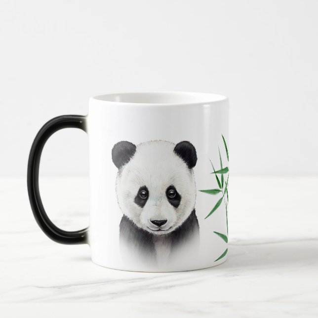 Mug Magic Cute Panda et Bambou (Gauche)