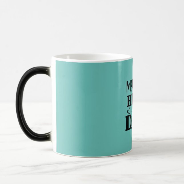 Mug Magic Daddy Don Mon Vrai Héros Est Mon Héros (Gauche)