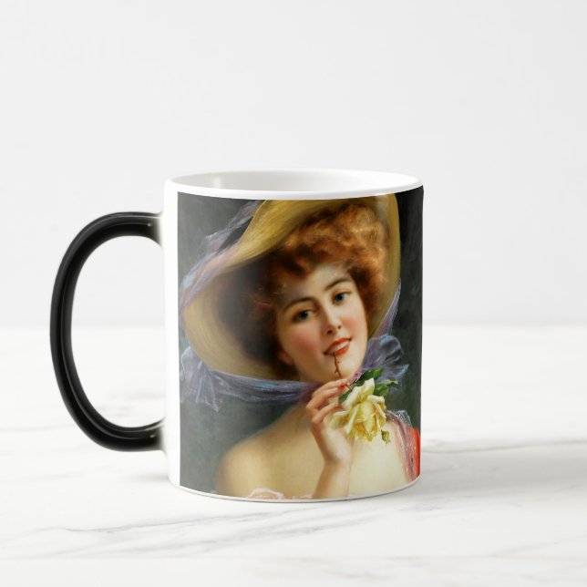 Mug Magic Dame tombée en rouge (Gauche)