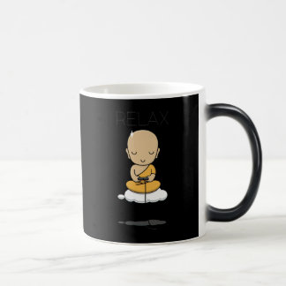 Mug Magic Détendez-vous, Jeu de moine bouddhiste
