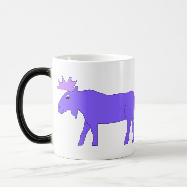 Mug Magic Deux muqueuses d'orignal pourpre (Gauche)