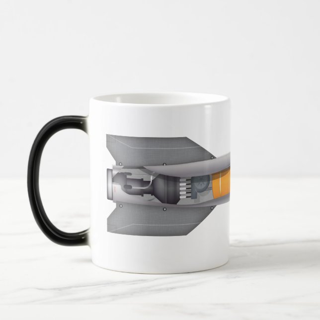 Mug Magic Diagramme de fusée (Gauche)