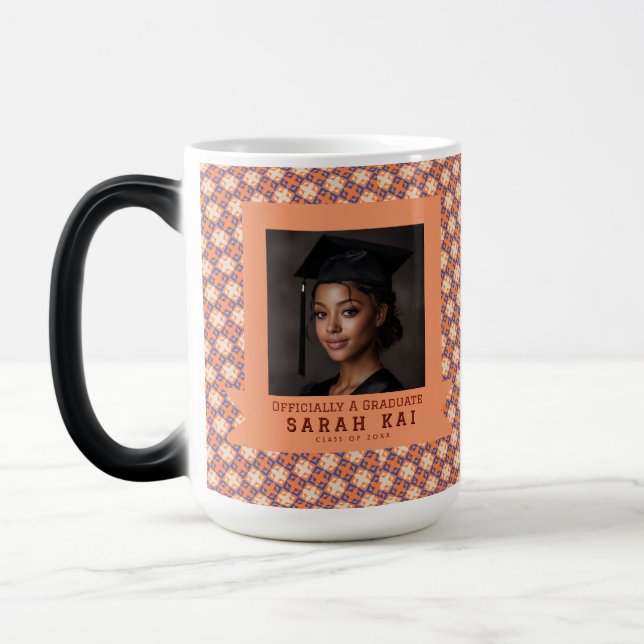 Mug Magic Diplômé de l'année senior impression aztéque audac (Gauche)