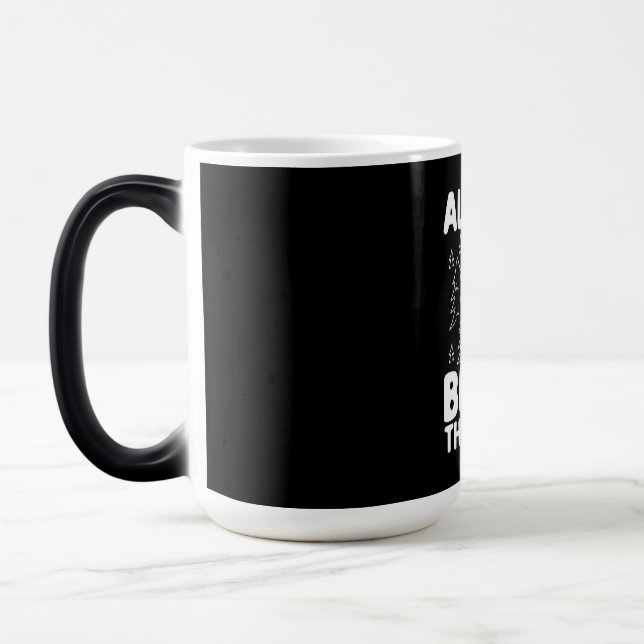 Mug Magic Disk Golf Toujours Blâmer Les Arbres (Gauche)