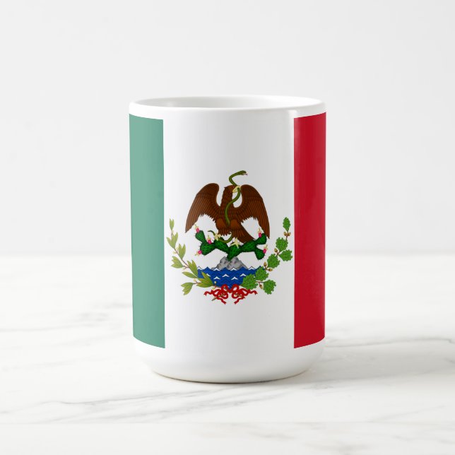 Mug Magic Drapeau de la République mexicaine : 1824-1835, Pè (Centre)
